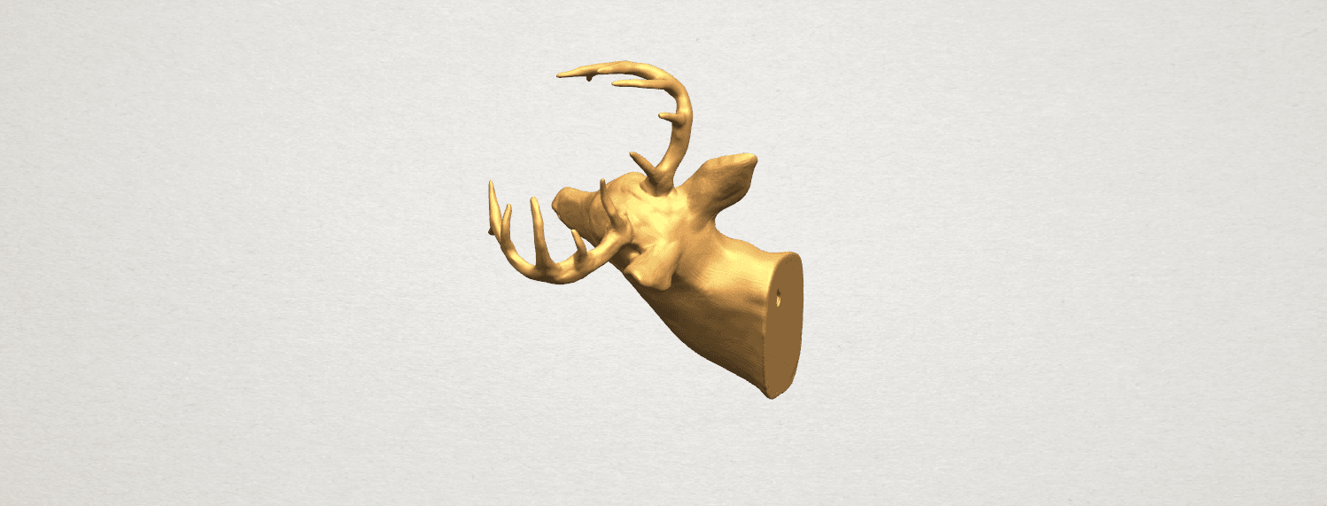 Free 3D file Deer Head 🦌・Template to download and 3D print・Cults